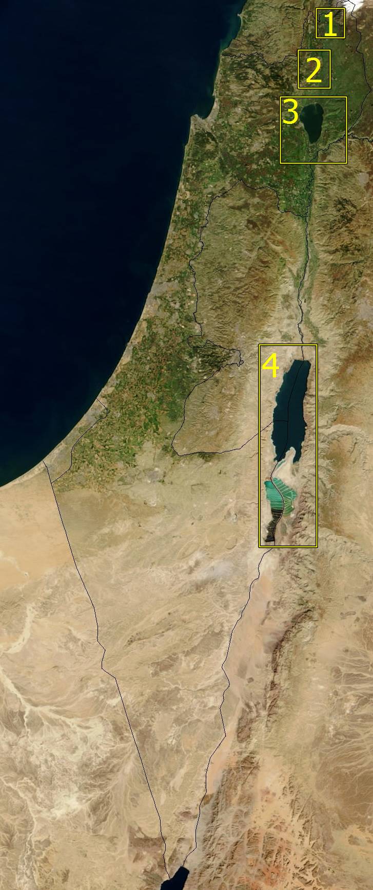 #Dolina Jordanu #Geografia Ziemi Świętej
