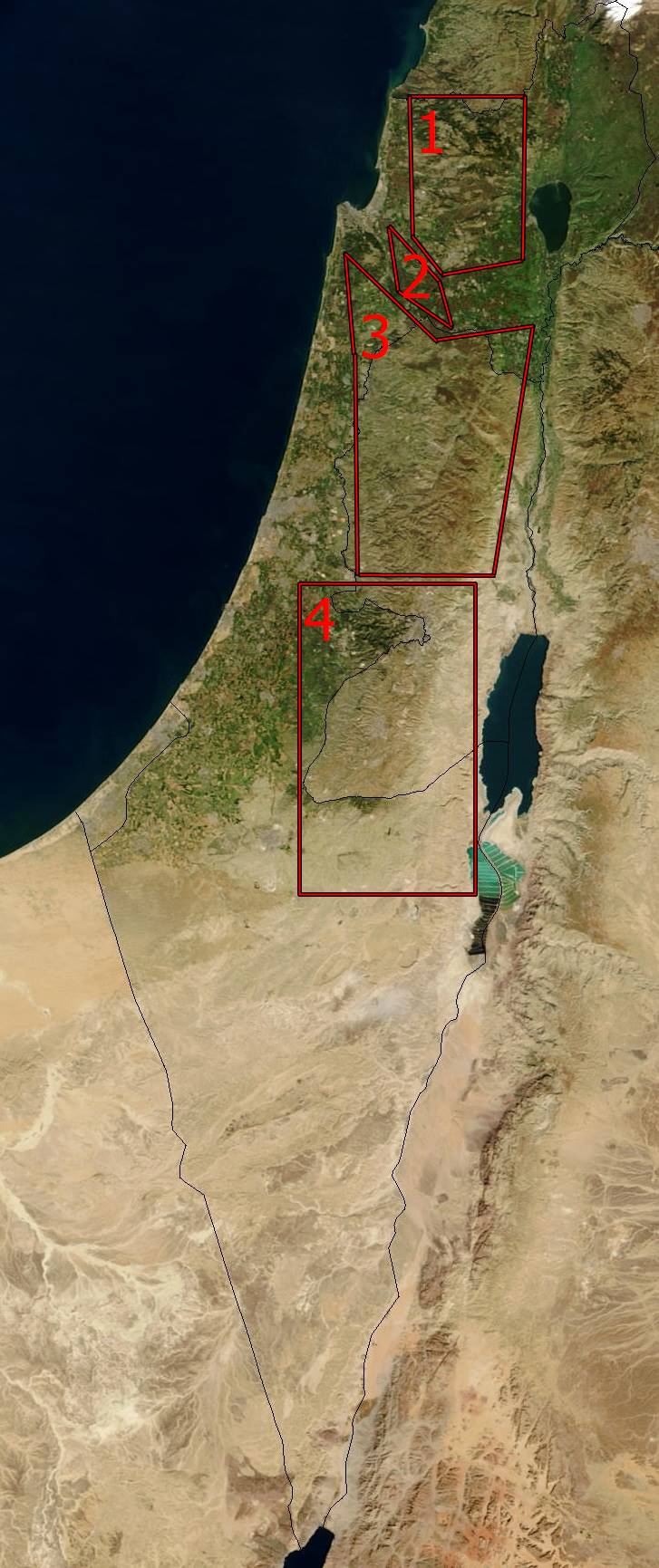 #Przedjordanie #Geografia Ziemi Świętej