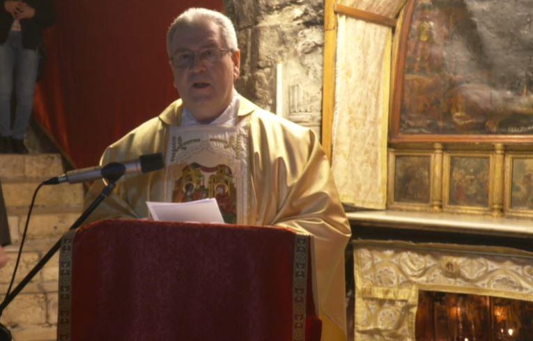 Read more about the article Msza św. w Grocie Narodzenia Pańskiego w intencji dobroczyńców wspierających Ziemię Świętą