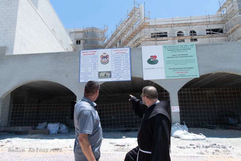 Read more about the article Kana Galilejska – trwają prace nad budową nowej szkoły