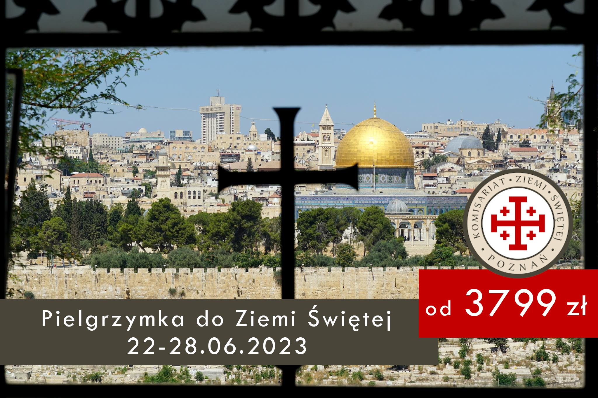 Read more about the article Pielgrzymka do Ziemi Świętej 22-28.06.2023